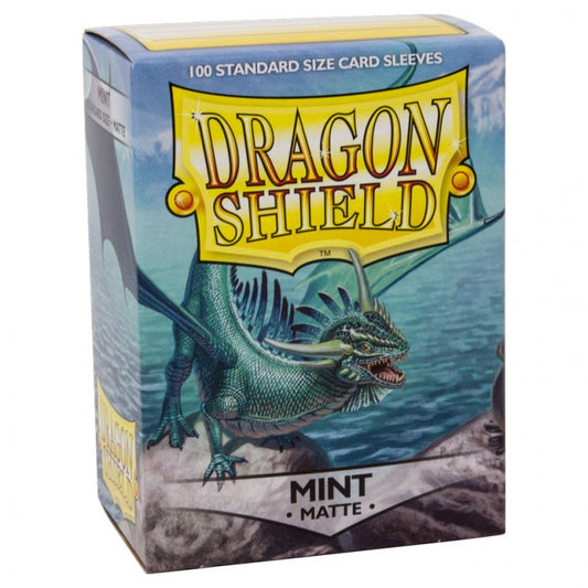 Dragon Shield- Mint Matte Card Sleeves (100)