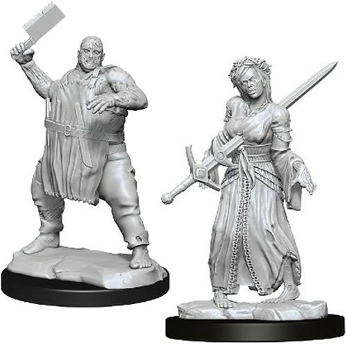 Magic The Gathering Unpainted Miniatures: W03 Ghouls (Abbatoir & Diregraf)