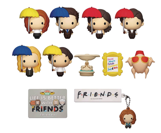 Friends TV Series 3D Foam Bag Clip