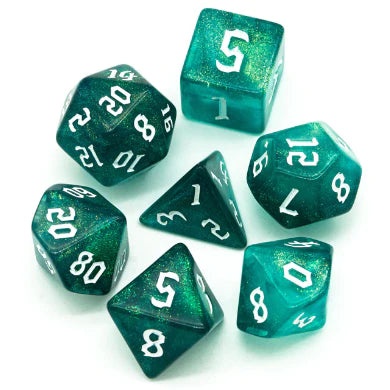 Foam Brain - Ocean Elemental Dice Set