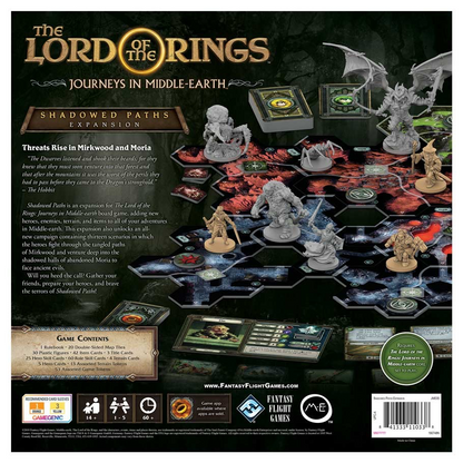 The Lord of the Rings Journeys in Middle-Earth Shadowed Paths Expansion