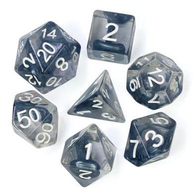 Foam Brain - Blue Lava Lamp RPG Dice Set