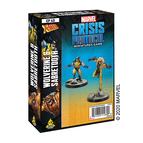 Marvel Crisis Protocol - Wolverine & Sabretooth