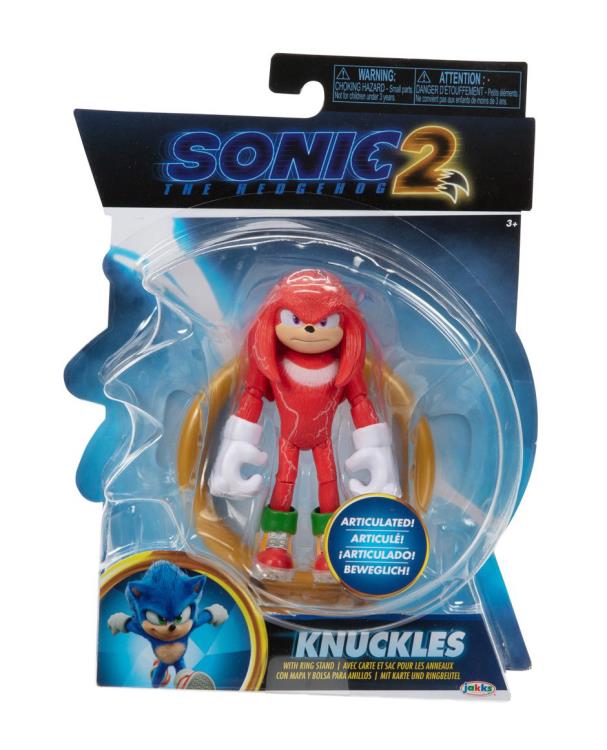 Sonic the Hedgehog 2 Wave 2 Knuckles Figure