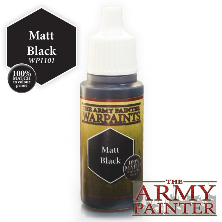 The Army Painter Warpaints - Matt Black