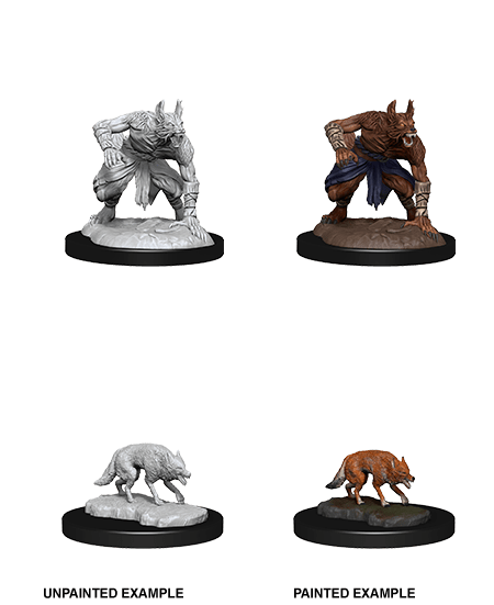 D&D Nolzur’s Marvelous Miniatures: W14 - Jackalwere & Jackal