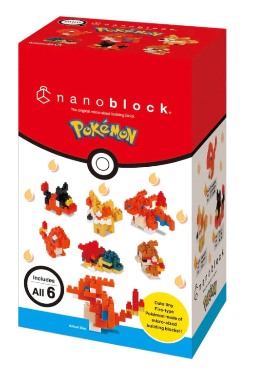Nanoblock - Pokémon Fire Set