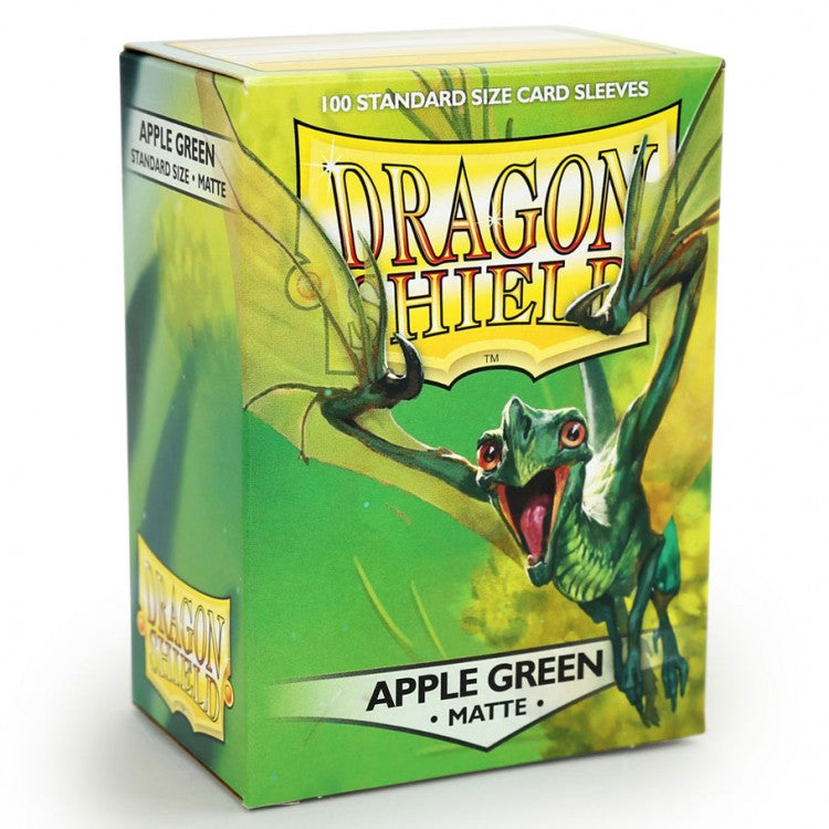 Dragon Shield- Apple Green Matte Card Sleeves (100)