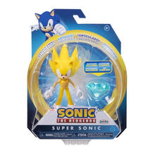 Jakks Pacific Sonic 4" Inch Articulated Figure Wave 8 Super Sonic With Accessory