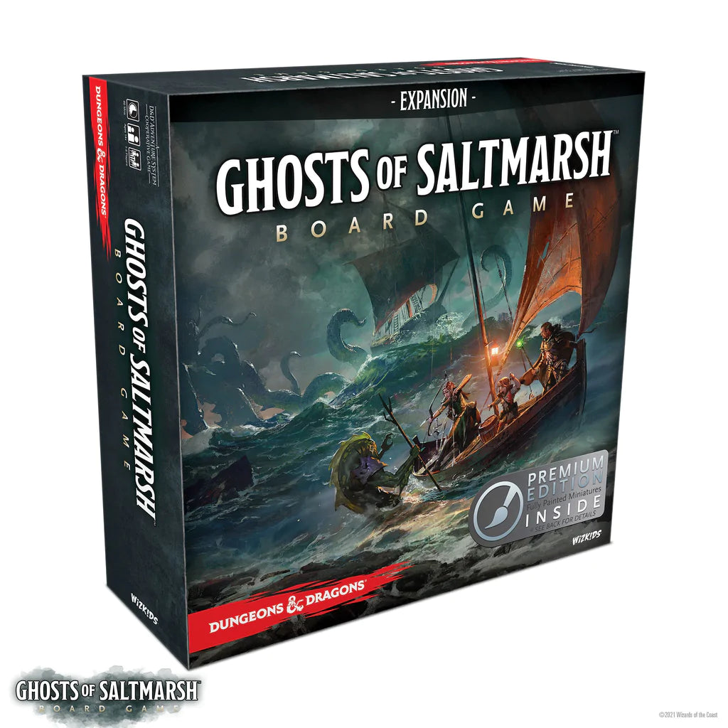 D&D - Ghosts of Saltmarsh Board Game Premium Edition