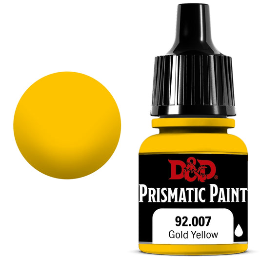 D&D Prismatic Paint - Gold Yellow