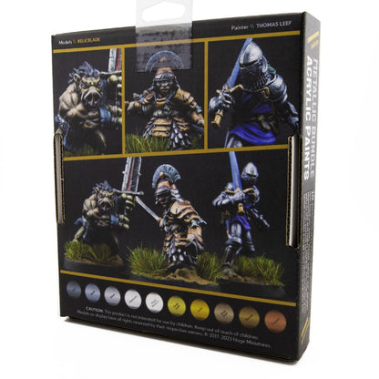 Huge Miniatures - Metallic Acrylic Paint Set