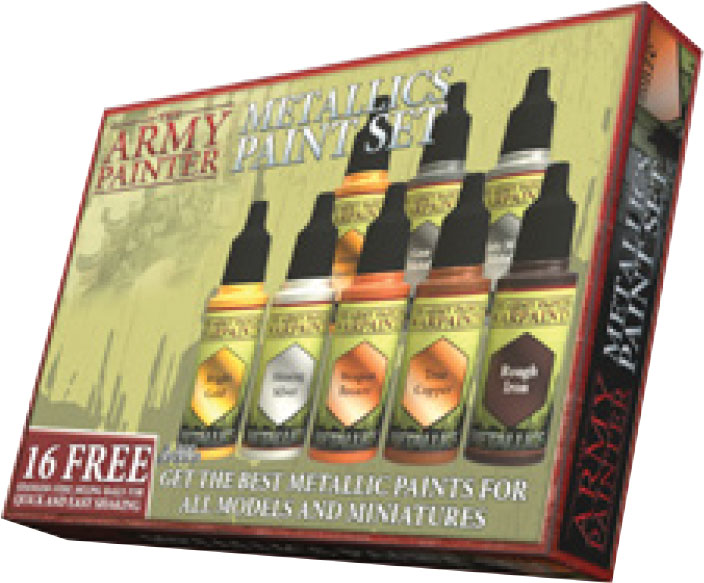 The Army Painter Metallics Paint Set