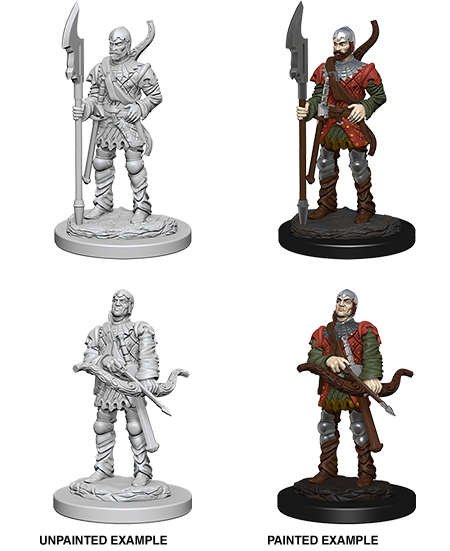 Deep Cuts Unpainted Miniatures: W04 - Town Guards