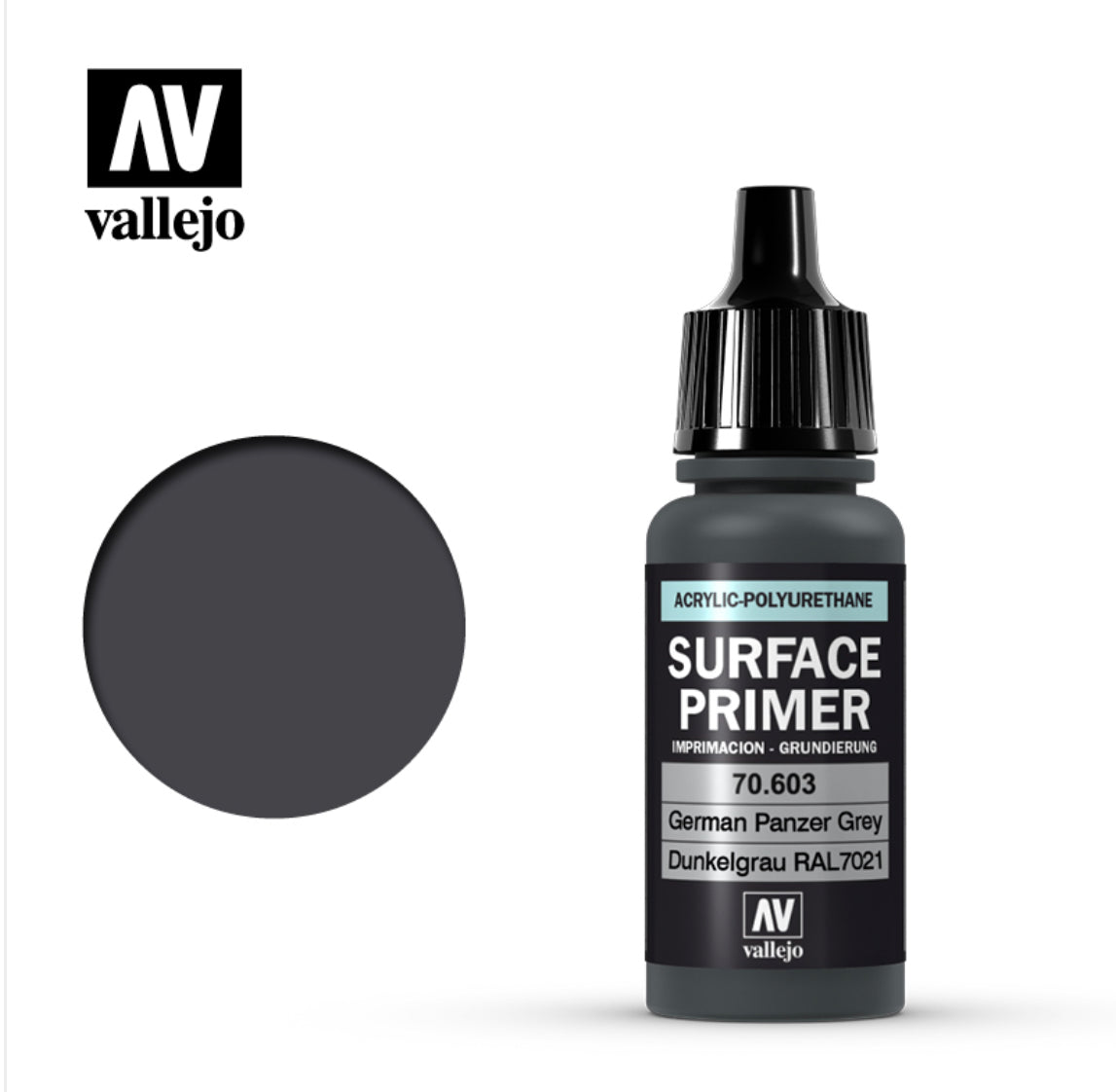 Vallejo - Surface Primer German Panzer Grey