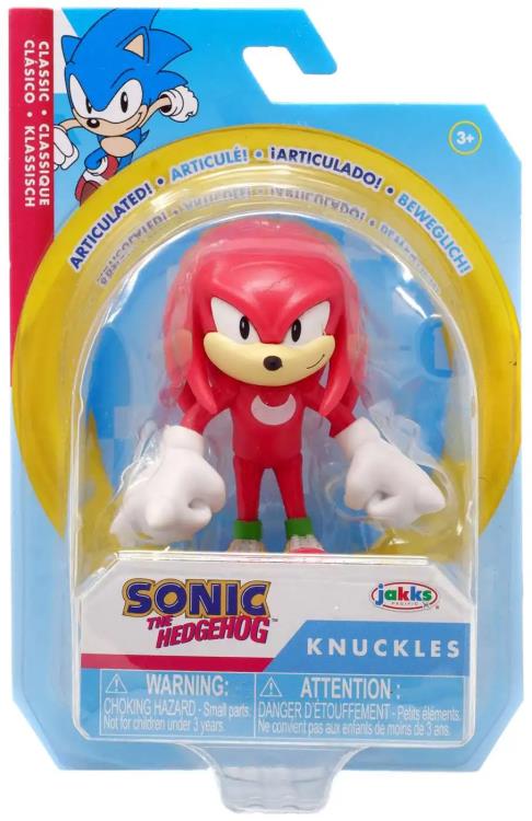 Sonic The Hedgehog 2.5" Figures Wave 8 Knuckles Figure