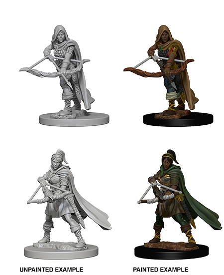 D&D Nolzur's Marvelous Miniatures: W01 - Human Female Ranger