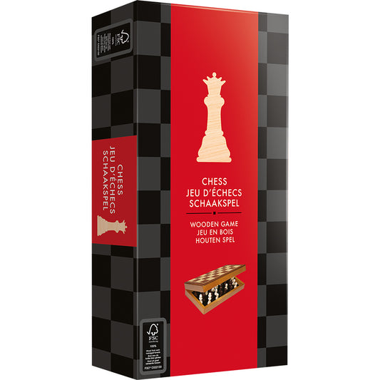 Wooden Folding Chess Set