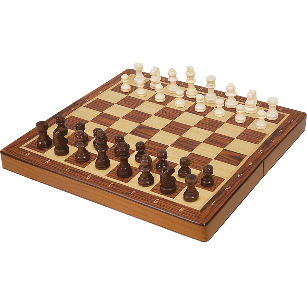 Wooden Folding Chess Set