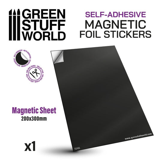 Greenstuff - Magnetic Sheet with Self Adhesive