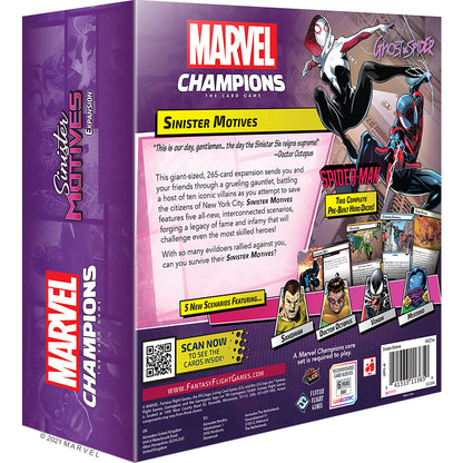 Marvel Champions Sinister Motives Expansion
