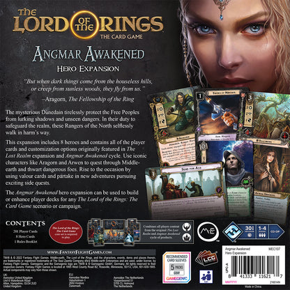 The Lord of the Rings The Card Game Angmar Awakened Hero Expansion