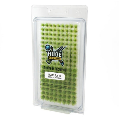 Huge Miniatures Tufts & Flowers - Mossy Grass Tufts