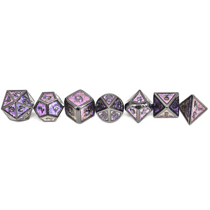 Color Shifting: Night Sky RPG Metal Dice Set