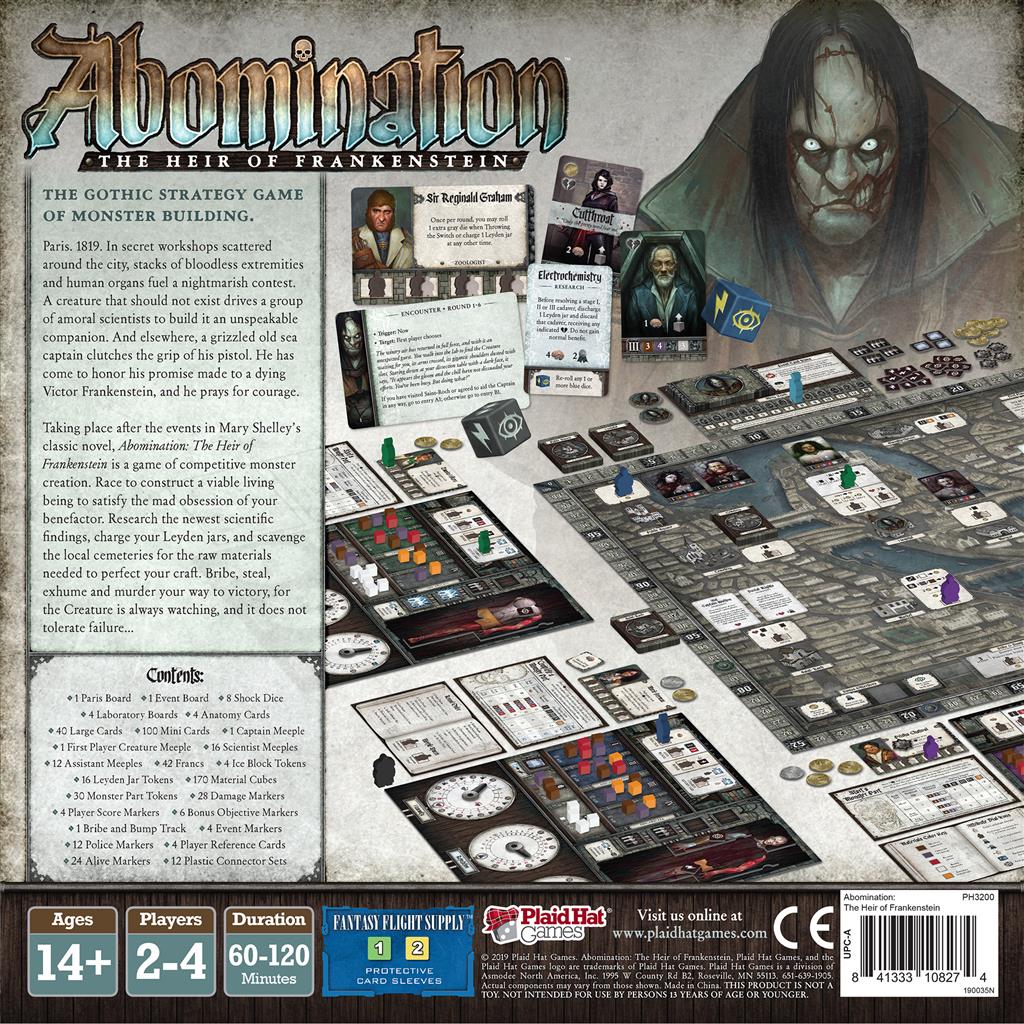 Abomination The Heir of Frankenstein