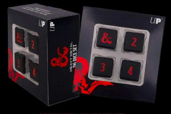 D&D - Heavy Metal d6 Dice Set
