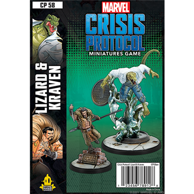 Marvel Crisis Protocol - Lizard & Kraven
