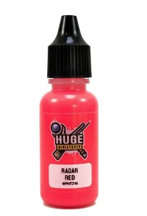 Huge Miniatures - Radar Red Paint