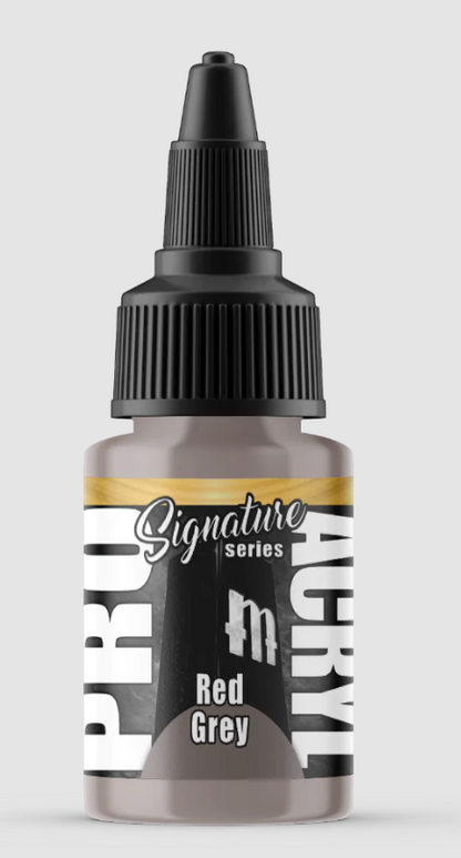 Monument Hobbies - Pro Acryl Paint, Ninjon Red Grey