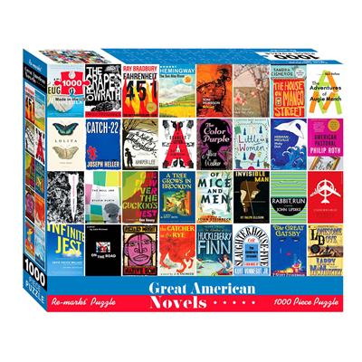 Great American Novels 1000 Piece Puzzle