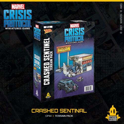 Marvel Crisis Protocol - Crashed Sentinel Terrain Expansion