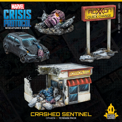 Marvel Crisis Protocol - Crashed Sentinel Terrain Expansion