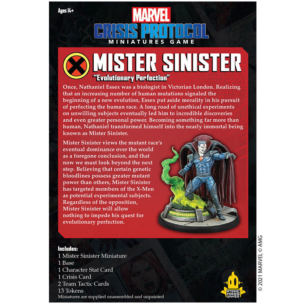 Marvel Crisis Protocol - Mister Sinister