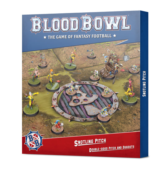Blood Bowl - Snotling Team Pitch & Dugouts