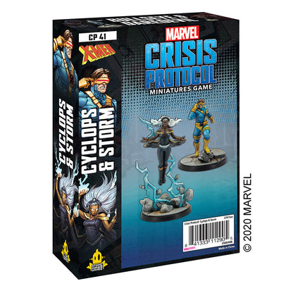Marvel Crisis Protocol - Cyclopes & Storm