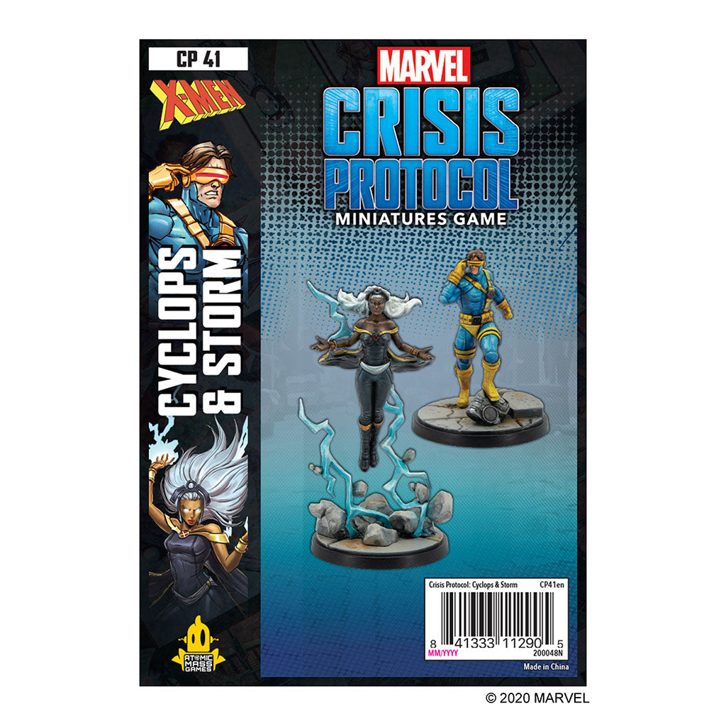 Marvel Crisis Protocol - Cyclopes & Storm