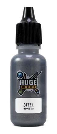 Huge Miniatures - Steel Metallic Paint