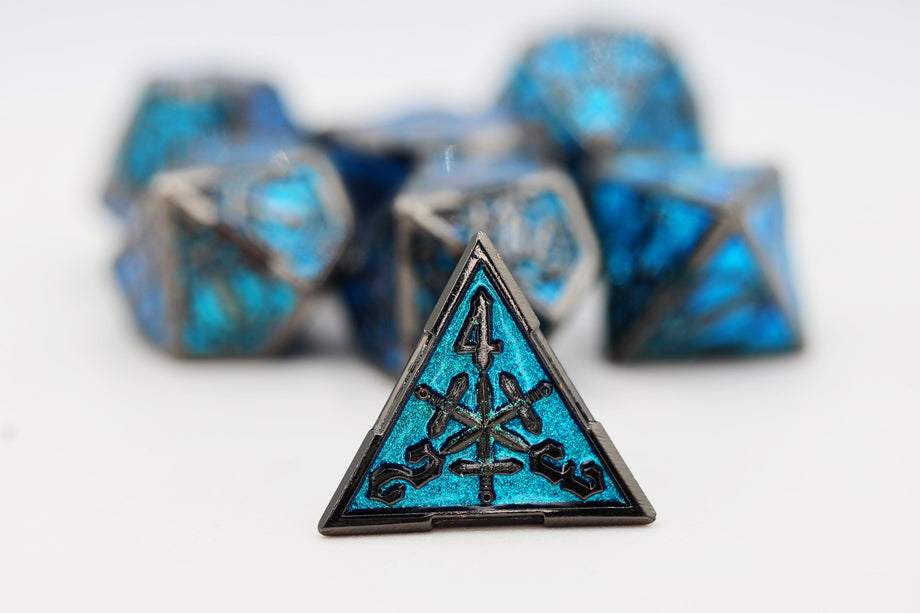 Sword of the Deep RPG Metal Dice Set
