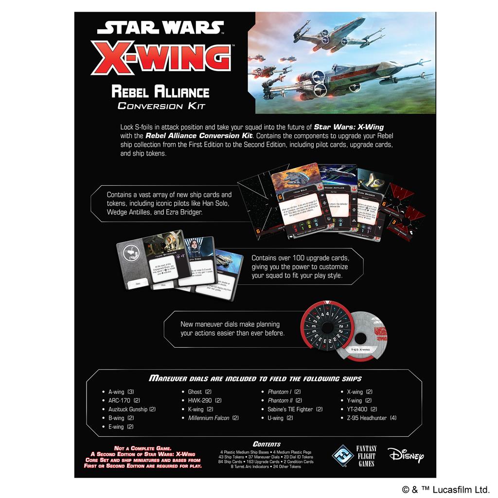 Star Wars X-Wing - Rebel Alliance Conversion Kit