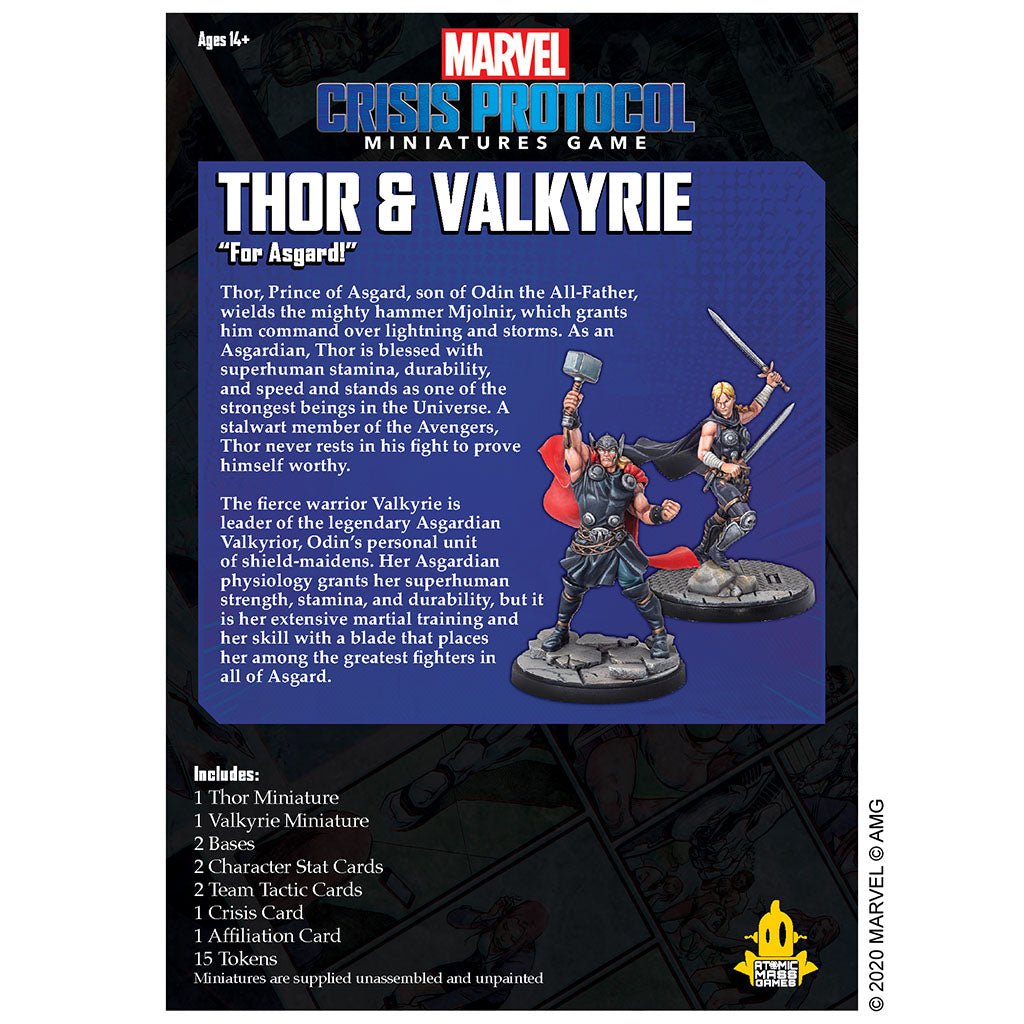 Marvel Crisis Protocol - Thor & Valkyrie