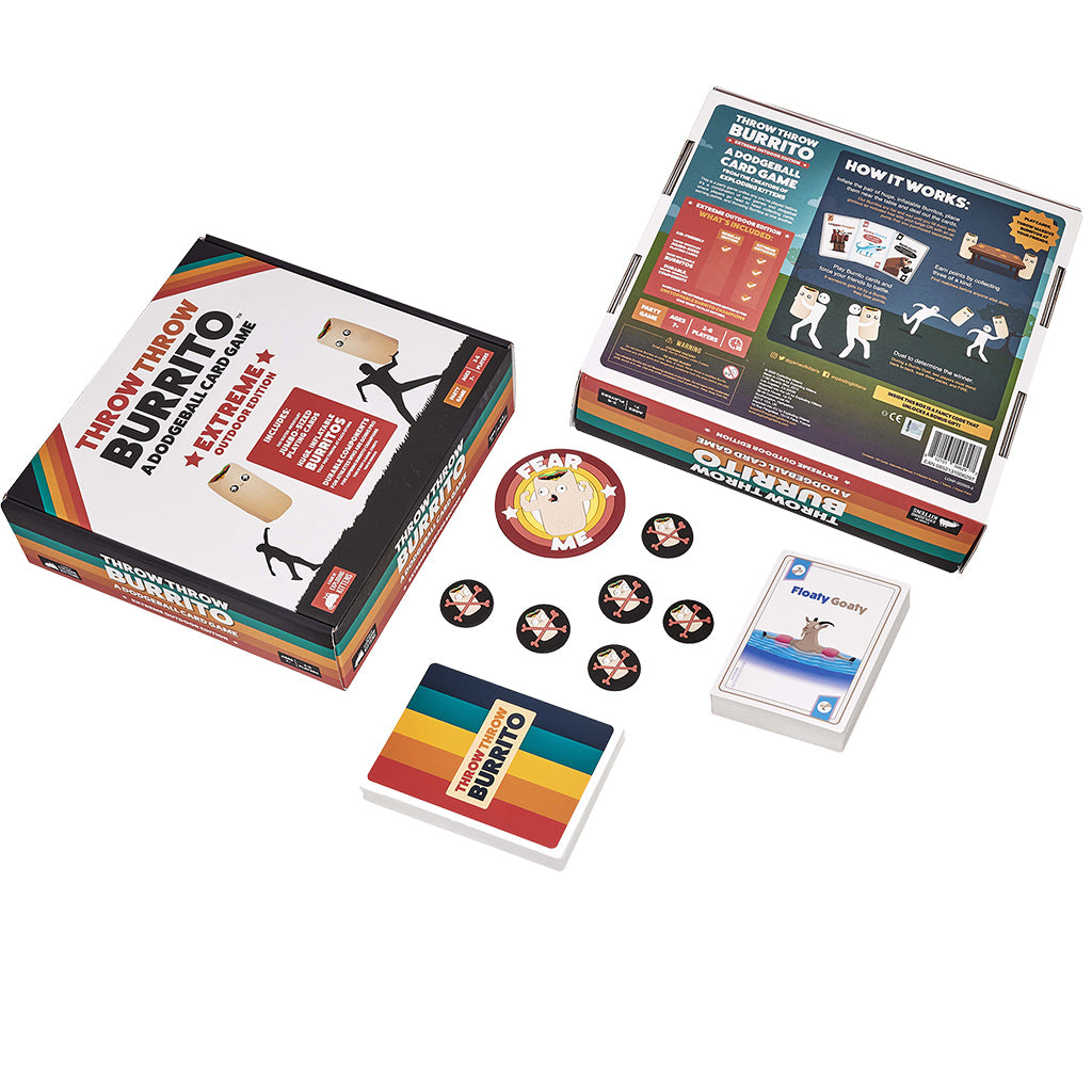 Throw Throw Burrito - A Dodgeball Card Game *Extreme Outdoor Edition*