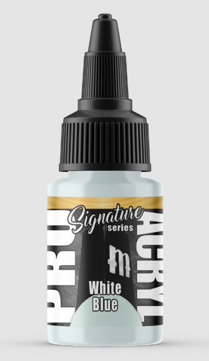 Monument Hobbies - Pro Acryl Paint, Vince Venturella White Blue