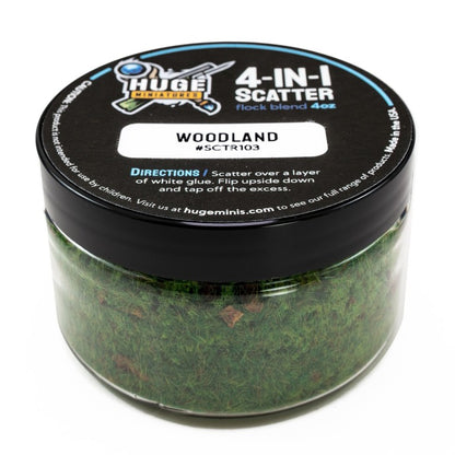 Huge Miniatures - 4 in 1 Scatter: Woodland