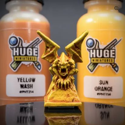 Huge Miniatures - Yellow Wash