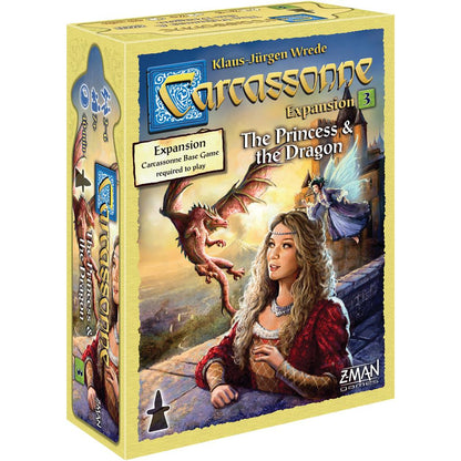 Carcassonne Expansion The Princess and the Dragon